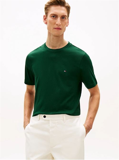 ess seasonal reg fit solid tee TOMMY HILFIGER | MW0MW39995MBN
